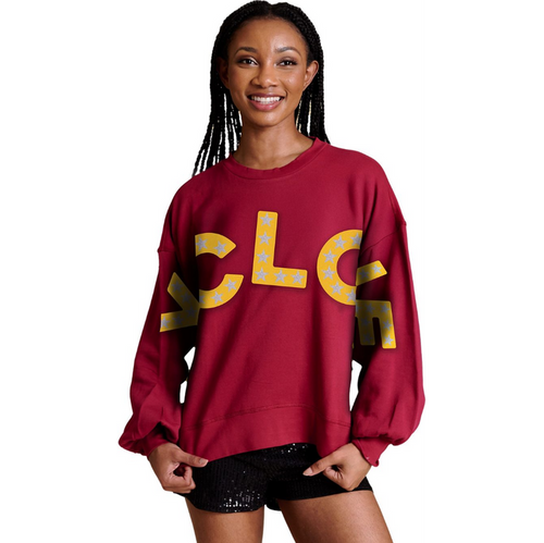 Iowa State Cyclones Women's Stewart Simmons Red Long-Sleeve Top