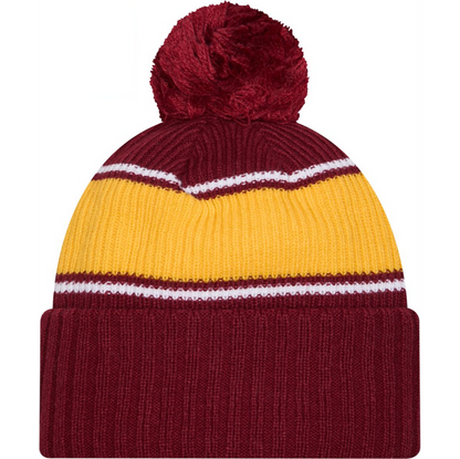 Iowa State Cyclones Youth Knit Pom Red/Gold Beanie