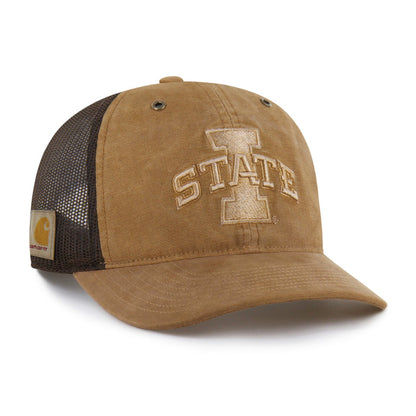 Iowa State Hat Tan/Black Carhartt Trucker