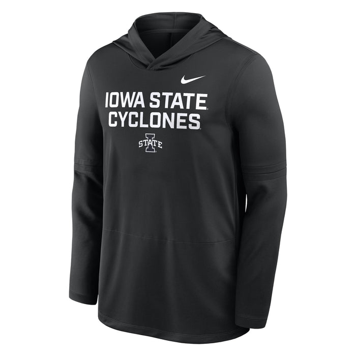Iowa State Hooded Shirt Black Nike Cyclone Power