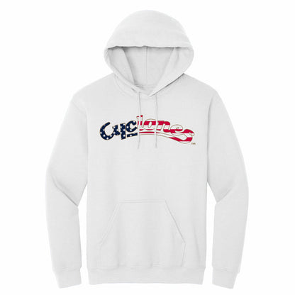 Iowa State Hoodie Patriotic Script Cyclones