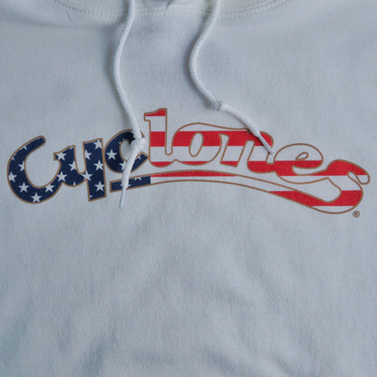 Iowa State Hoodie Patriotic Script Cyclones