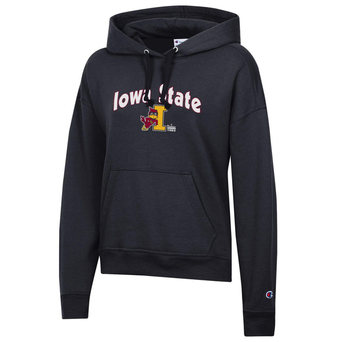 Iowa State Hoodie Women's Vintage Black Champion