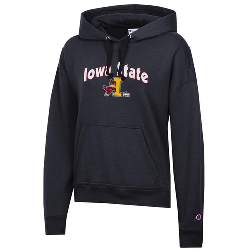 Iowa State Hoodie Women's Vintage Black Champion