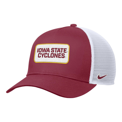 Iowa State Kids Hat Red/White Nike Meshback