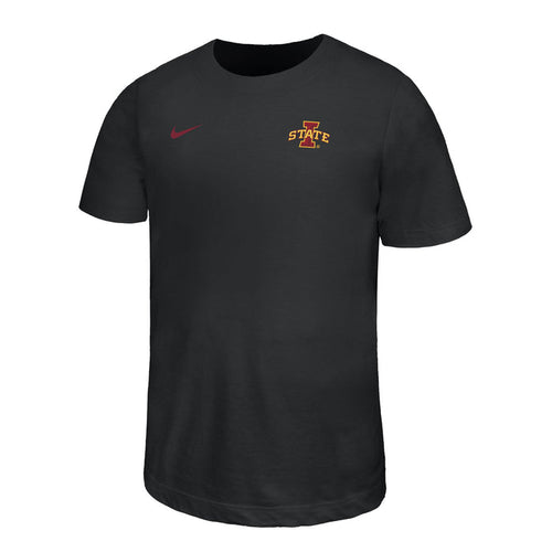 Iowa State Kids Shirt Solid Nike ISU Logo