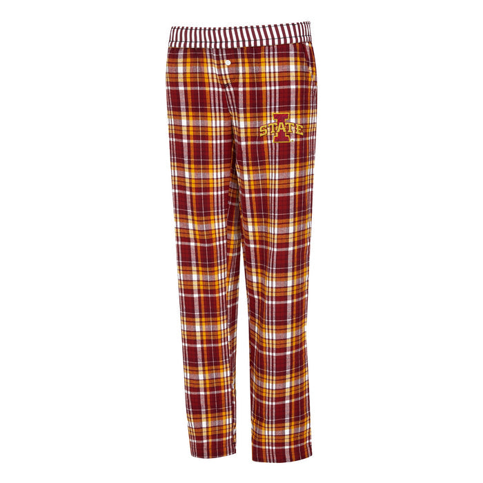 Iowa State Pants Women's Red/Gold Plaid Pajama