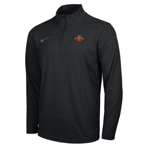 Iowa State Quarter-Zip Men's Black Nike Pullover