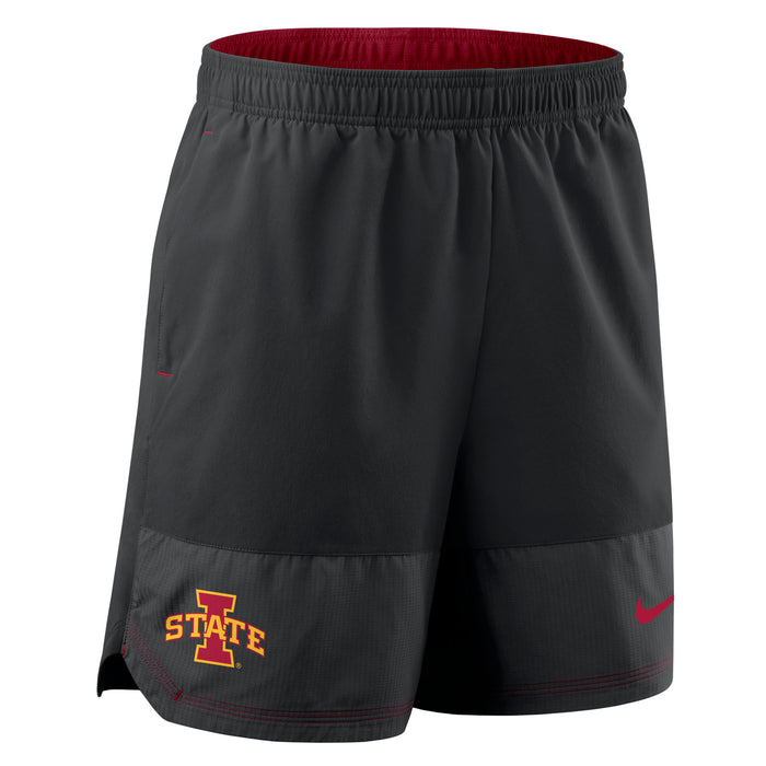 Iowa State Shorts Black Nike Woven