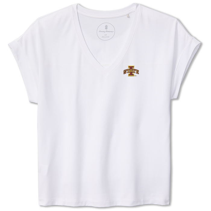 Iowa State V-Neck T-Shirt Women's Tommy Bahama