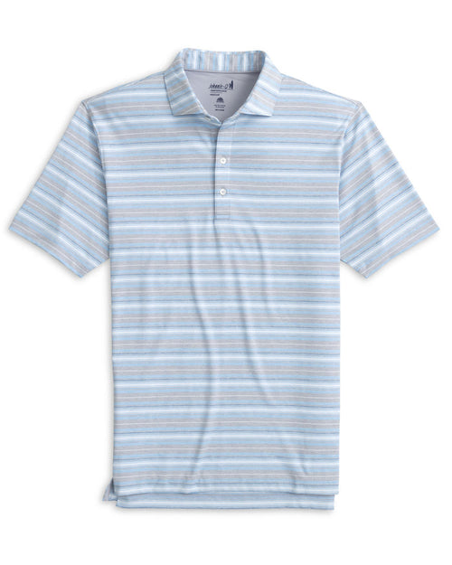 Johnnie O Mens Coope Featherweight Performance Polo Apparel Johnnie-O Seal Small