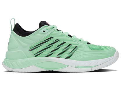 K-Swiss Women's Hypercourt Supreme 2 Footwear K-Swiss Neon Mint/Black/White-368 10