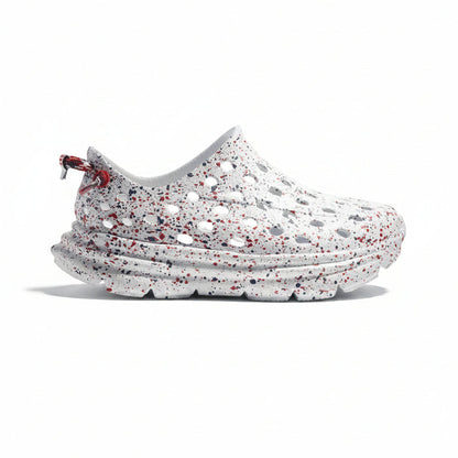 Kane Kids' Revive Active Recovery Shoe Footwear Kane Stars & Stripes White AOP C7