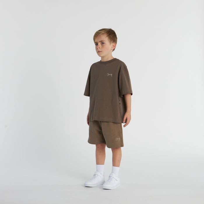 Kid's Basic Script Box Fit T-Shirt