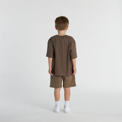 Kid's Basic Script Box Fit T-Shirt