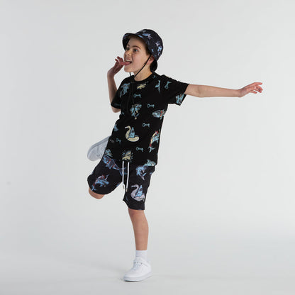 Kid's Crate Shark Swim Shorts