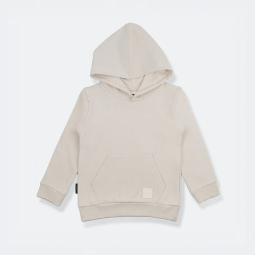 Kids Hoodie - Organic French Terry Cotton– Oat