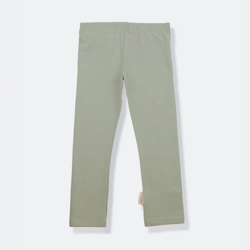 Kids Leggings – Organic Cotton  – Sage