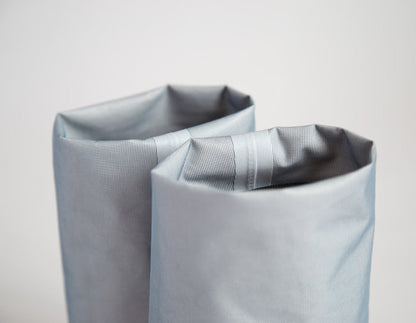 Close-up of rubber material and non-slip sole – coral rain boots waders