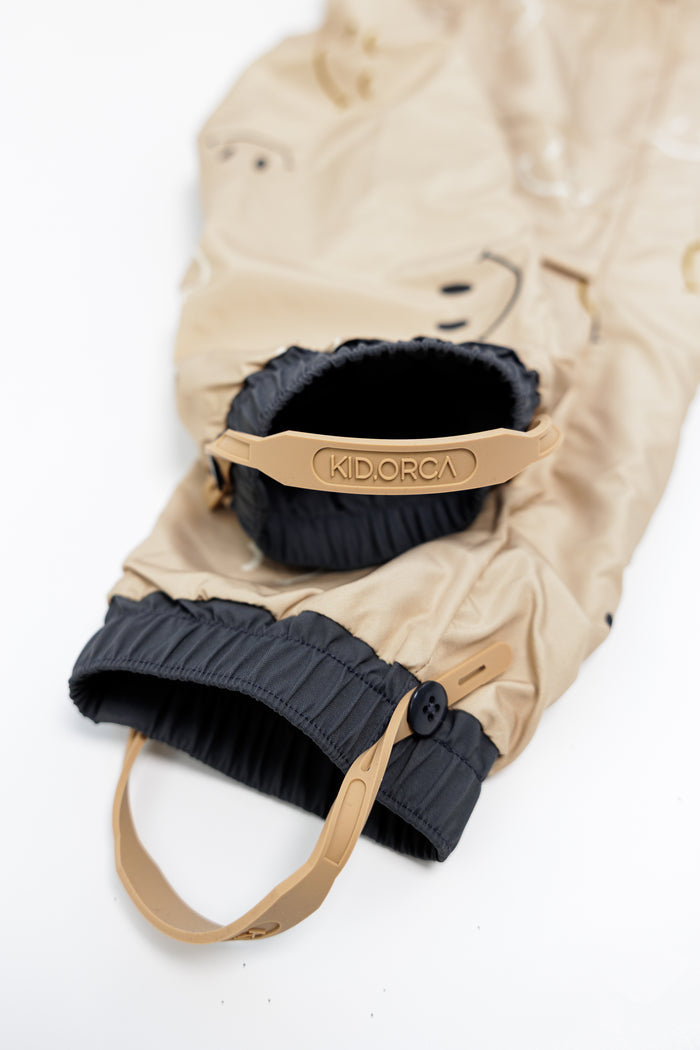 Kids Rain Pants - TOFINO Waterproof Breathable Technical - Lava