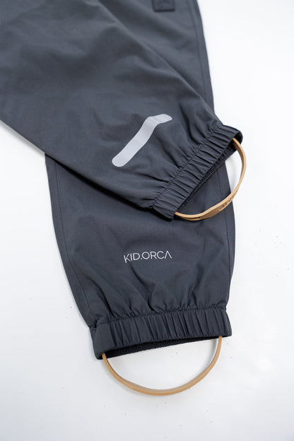 Kids Rain Pants - TOFINO Waterproof Breathable Technical - Lava