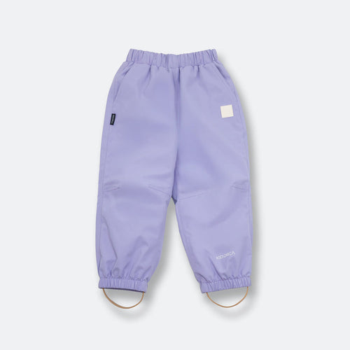 Kids Rain Pants - TOFINO Waterproof Breathable Technical - Lilac / Floral