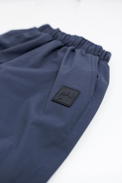Kids Rain Pants - TOFINO Waterproof Breathable Technical - Ombre Blue