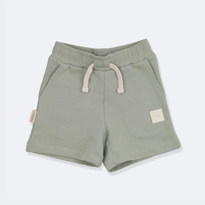 Kids Shorts - Organic French Terry Cotton – Sage
