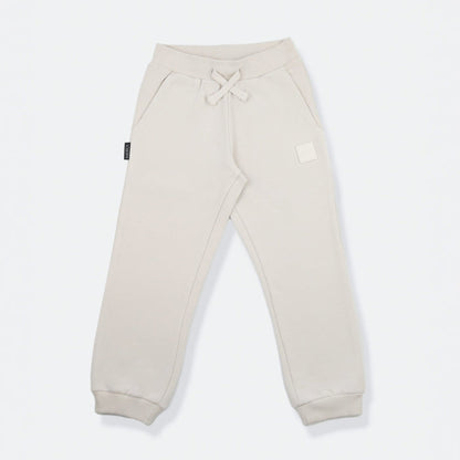 Kids Sweatpants - Organic French Terry Cotton  – Oat