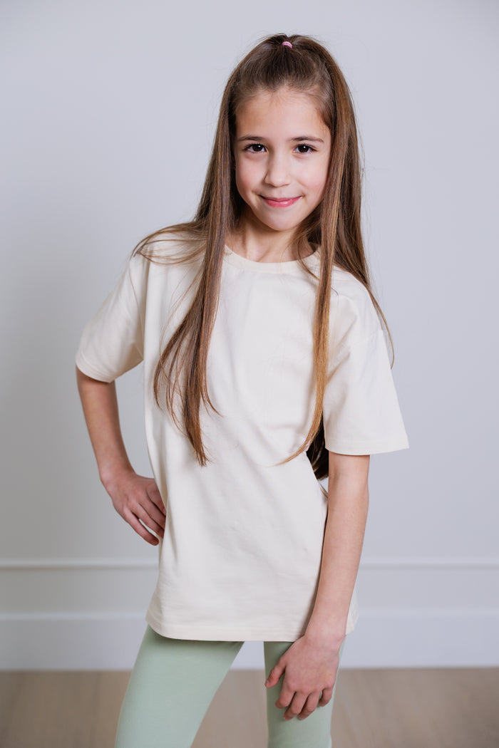 Kids T-Shirt- Organic Cotton – Oat