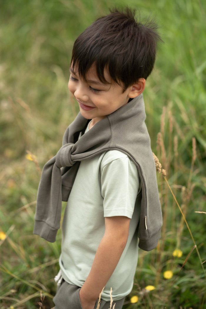 Kids T-Shirt- Organic Cotton – Sage