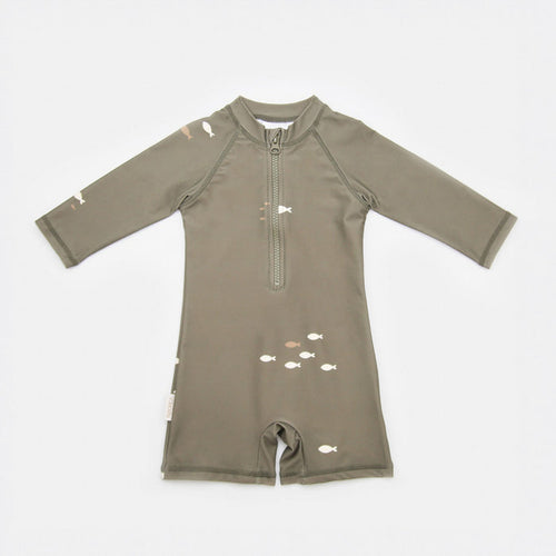 Kids UPF50+ Swim Jumpsuit  – Trout Kalamata