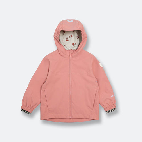 Kids Waterproof Jacket - TOFINO Packable Technical - Spring/Summer - Cameo / Cherry