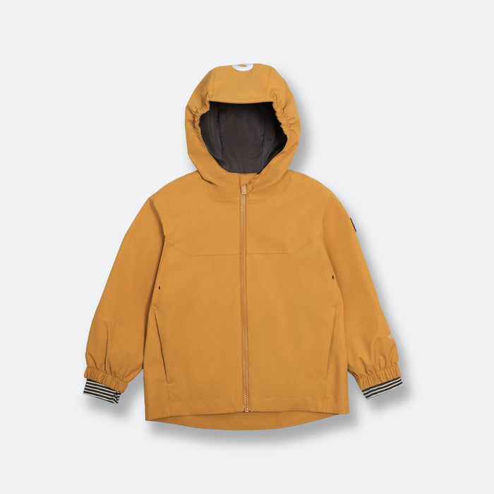 Kids Waterproof Jacket - TOFINO Packable Technical - Spring/Summer - Spruce Yellow