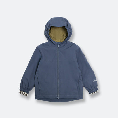 Kids Waterproof Jacket - TOFINO Packable Technical- Spring/Summer - Ombre Blue