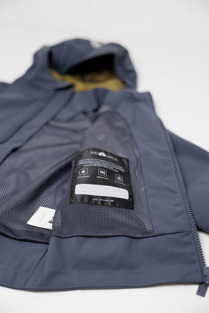 Kids Waterproof Jacket - TOFINO Packable Technical- Spring/Summer - Ombre Blue