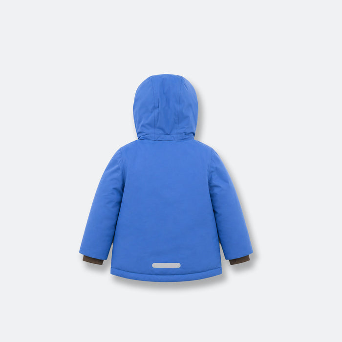 Kids Winter Jacket - Cypress Waterproof Fleece Padded - Dutch Blue