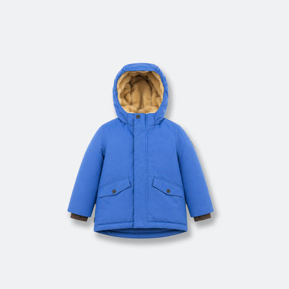 Kids Winter Jacket - Cypress Waterproof Fleece Padded - Dutch Blue