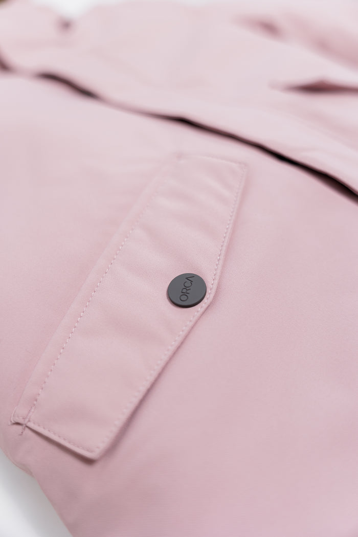Kids Winter Jacket - Cypress Waterproof Fleece Padded - Mauve