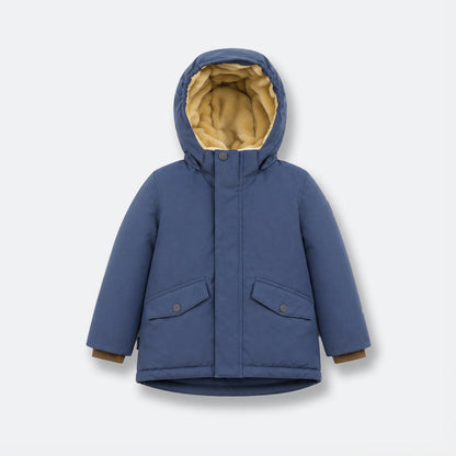 Kids Winter Jacket - Cypress Waterproof Fleece Padded - Ombre Blue