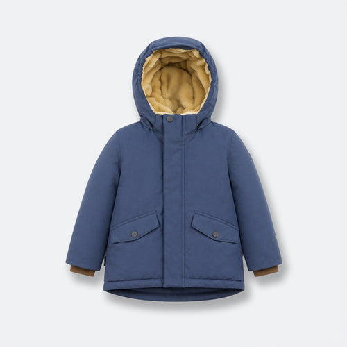 Kids Winter Jacket - Cypress Waterproof Fleece Padded - Ombre Blue