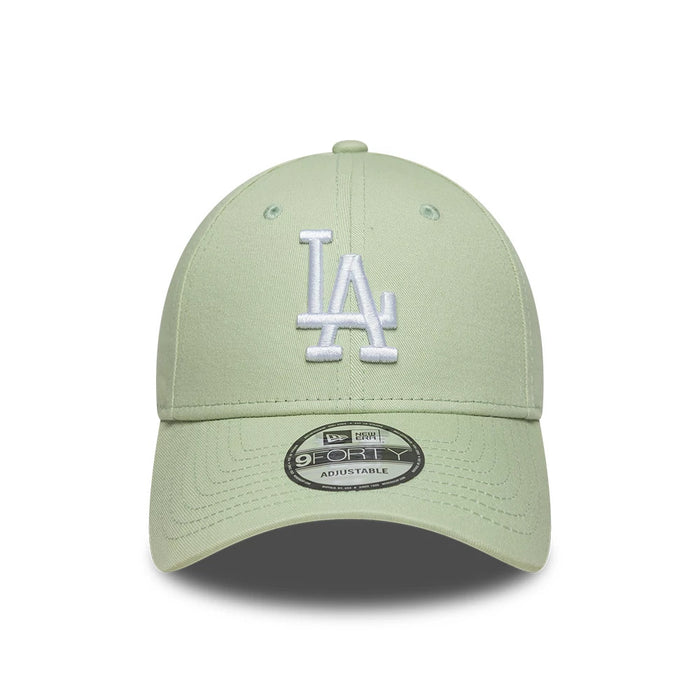 Pictured is this MLB League Essential LA Dodgers 9FORTY cap in pastel green. 2