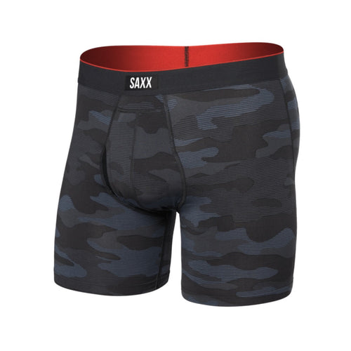 SAXX - MULTI-SPORT MESH BOXER BRIEF | Remote Camo Faded Black