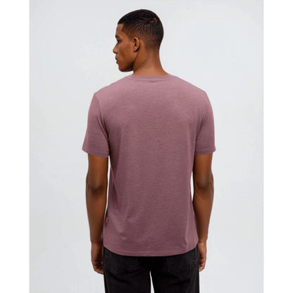 TENTREE - BAKER TEE | Mauve Stone Heather
