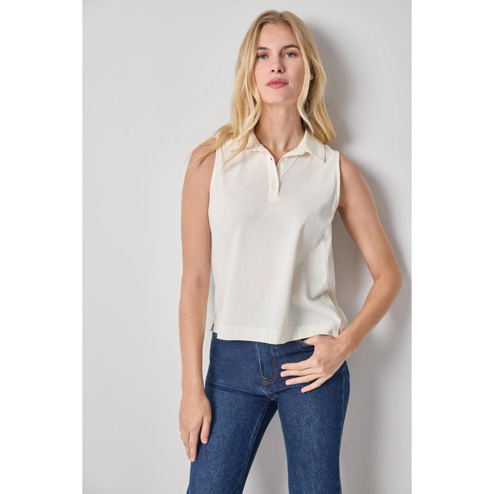 Lilla P Organic Sleeveless Top in Rope