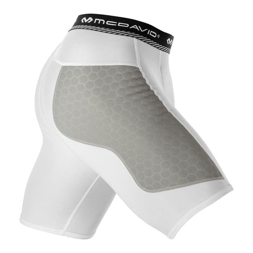 Mcdavid Youth Hex® Thin Sliding Short Accessories United Sports Brands White Small