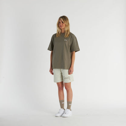 Men's Basic Script Mesh Shorts