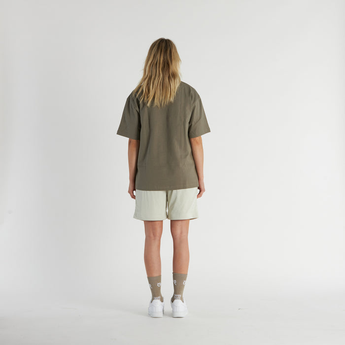 Men's Basic Script Mesh Shorts