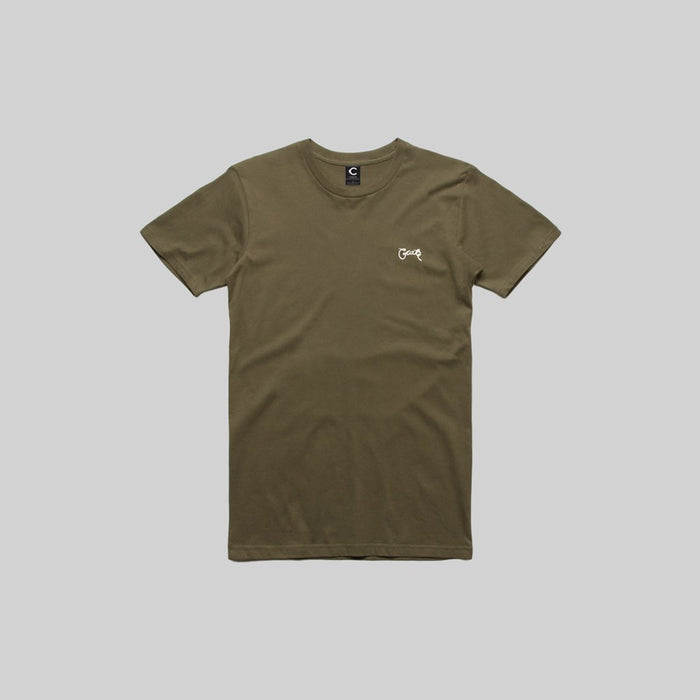 Mens Stamp T-Shirt Army