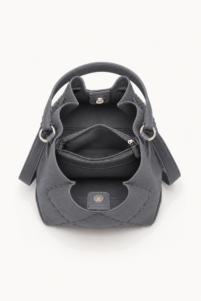 Mini structured carryall bag wholesale